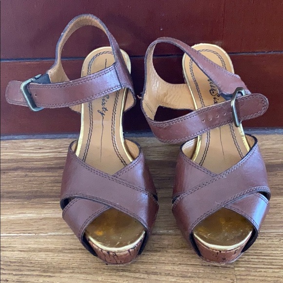 Miss sixty wedge sandals. - Picture 1 of 2